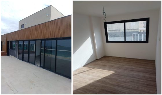 Construtoras apostam no piso vinílico